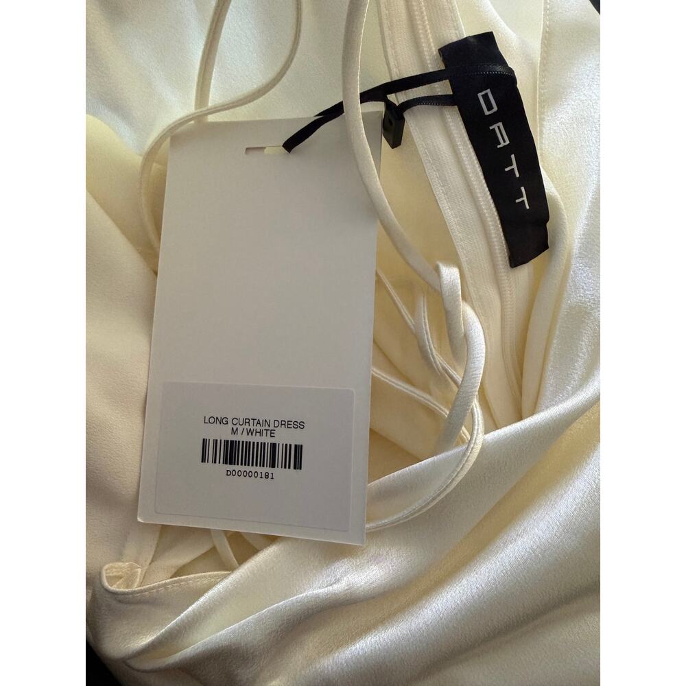 New Datt long curtain dress white size M $505 - Picture 6 of 6